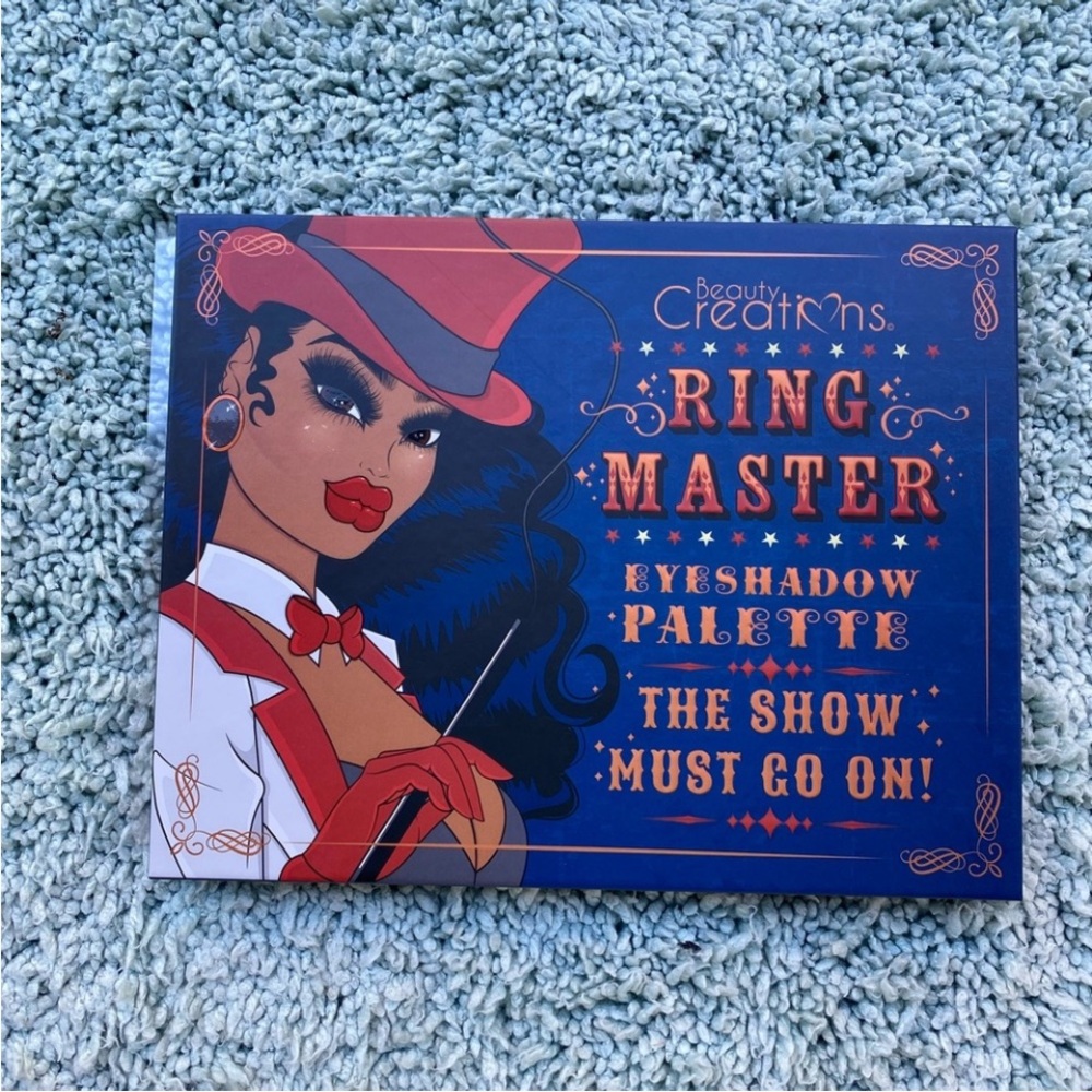 Beauty Creations Ring Master Palette - Bold Blue and Red